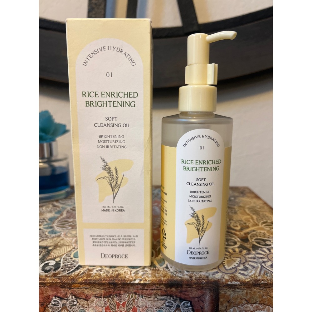Deoproce Rice Enriched Brightening Soft Cleansing Oil 200ml K-Beauty Korea 01